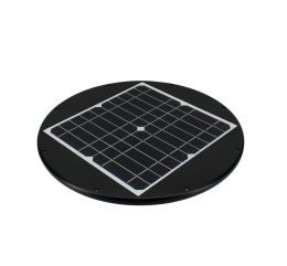 Oprawa Solarna parkowa led Solium 20W 2200lm 4000k IP65 czarna