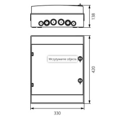 Rozdzielncia hermetyczna RH-24 NEO Elektroplast