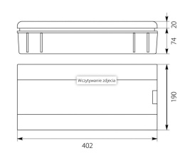 Rozdzielnica podtynkowa SRp-18 Elektroplast