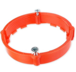 Pierścień dystansowy PK-60 12mm z wkrętami czerwony IP20 028402-01