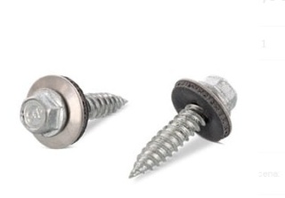 Wkręt samowiercący A2 6x25 z podkładką do mostków