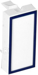 ZAŚLEPKA JEDNOMODUŁOWA 22,5X45MM ZAŚLEPKA JEDNOMODUŁOWA 22,5X45MM