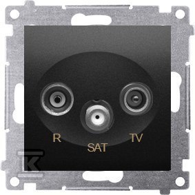 GN.ANT.RTV-SAT KOŃ.PRZEL.CZARNY SIMON54