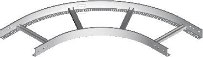 LDP/LDOP100H60 N ŁUK DRABINKI 90° E90 LDP/LDOP100H60 N ŁUK DRABINKI 90° E90
