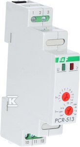 PCR-513 PRZ.CZAS.24V 10A IP40 SZYNA 1MOD PCR-513 PRZ.CZAS.24V 10A IP40 SZYNA 1MOD