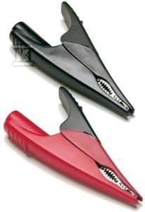 AC285 ZESTAW ZACISKÓW KROKODYLKOWYCH