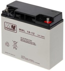 AKUMULATOR AGM 12V/18AH/10-12LAT