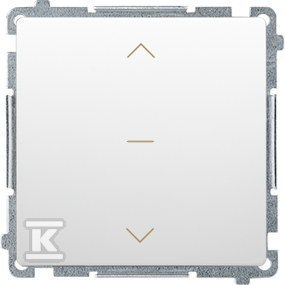 ŁĄCZ.ROLET TRÓJPOZYCYJNY 1-0-2 BIAŁ