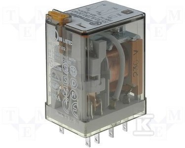 PRZEKAŹNIK 2P 10A 24V AC PRZEKAŹNIK 2P 10A 24V AC