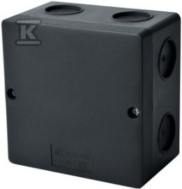 PUSZKA IP66 - KSK 100 FA UV (CZARNA)