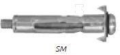 ŚRUBY MOLLY M4x46 DO PŁYT KARTON.-GIPS ŚRUBY MOLLY M4x46 DO PŁYT KARTON.-GIPS