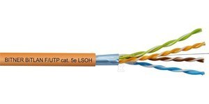 BITLAN F/UTP 4X2X24AWG(0,5)CAT.5E 200MHZ