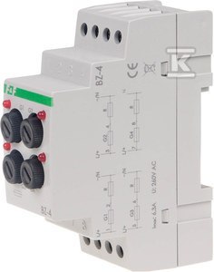 BZ-4-MODUŁ BEZP,IMAX=4X6A,4-GNIAZDOWY