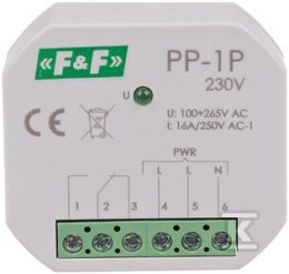 PP-1P 230V PRZEKAŹ.ELE.1P 16A P/T