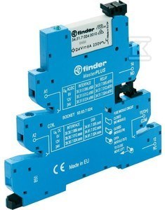 PRZEKAŹNIK 1P 6A 24VAC/DC ZAC ŚRUB DIN PRZEKAŹNIK 1P 6A 24VAC/DC ZAC ŚRUB DIN