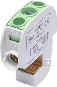 ZACISK IZOLOWANY SBB16 86105 ZIEL ZACISK IZOLOWANY SBB16 86105 ZIEL