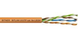 BITLAN U/UTP 4X2X24AWG(0,5)CAT.5E 200MHZ
