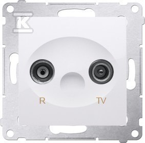 GN.ANT.RTV KOŃC.1DB BIAŁE SIMON54 GN.ANT.RTV KOŃC.1DB BIAŁE SIMON54