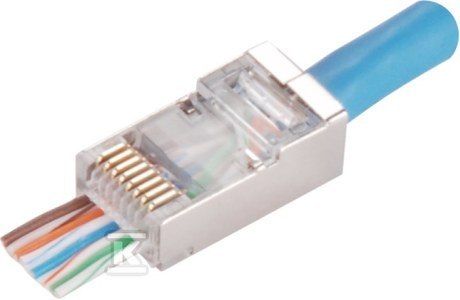 WTYK PRZELOTOWY RJ45 STP KAT.6 (OP.100 S WTYK PRZELOTOWY RJ45 STP KAT.6 (OP.100 S