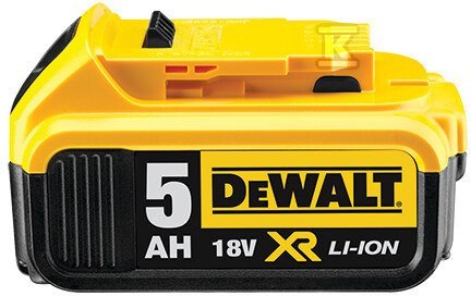 18V XR AKUMULATOR 5,0 AH 18V XR AKUMULATOR 5,0 AH