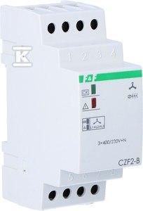 CZF-2B CZUJ.ZAN.FAZ 3X400V 10A 2MOD CZF-2B CZUJ.ZAN.FAZ 3X400V 10A 2MOD