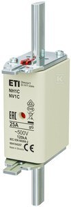 NH1C GG 25A/500V KOMBI WKŁ.TOPIK.ZWŁOC