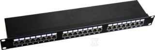 PATCH PANEL 1U/19" STP 24 PORT KAT.6 LSA