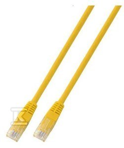PATCHCORD RJ45 U/UTP 5E PVC CCA ŻÓŁ 2 PATCHCORD RJ45 U/UTP 5E PVC CCA ŻÓŁ 2