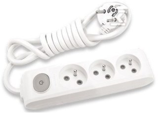 PRZEDŁ.3GN Z/U WYŁ. PRZ.STYK. 2M BIAŁ