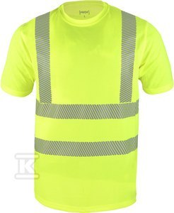 T-SHIRT HI-VI (FLUO) ŻÓŁTY XXL T-SHIRT HI-VI (FLUO) ŻÓŁTY XXL