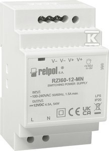 ZAS. IMP. 15 W, 12 V DC RZI15-12-MN ZAS. IMP. 15 W, 12 V DC RZI15-12-MN