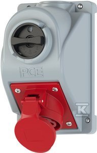 GN.Z WYŁ. 0-1 32A/5P/400V IP44 GN.Z WYŁ. 0-1 32A/5P/400V IP44