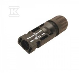 GNIAZDO MC4 PRZEK. 4/6 MM