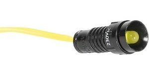 LAMP.FI5 ŻÓŁT.230V AC/DC LED SYGNALIZ LAMP.FI5 ŻÓŁT.230V AC/DC LED SYGNALIZ