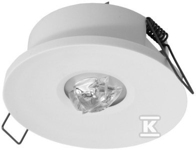 OPR.AXP IP65/20 ECO LED 3W 1H 1-ZAD.B. OPR.AXP IP65/20 ECO LED 3W 1H 1-ZAD.B.