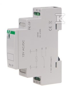 PK-1P-PRZEKAŹNIK EL-MAG.12V AC/DC,1X16A
