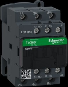 STYCZ.D 3P 18A NZ+NO 230V 50/60HZ AC3