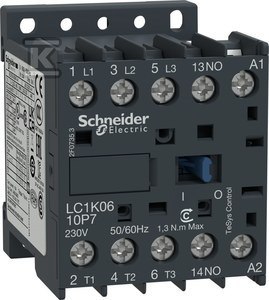 STYCZ.K 3P 6A 24VAC 1NO AC3 STYCZ.K 3P 6A 24VAC 1NO AC3