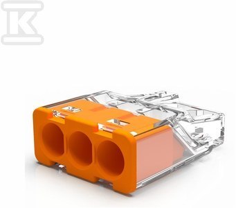 SZYBKOZŁĄCZKA MINI X3,DRUT,0,2-2,5MM2 SZYBKOZŁĄCZKA MINI X3,DRUT,0,2-2,5MM2