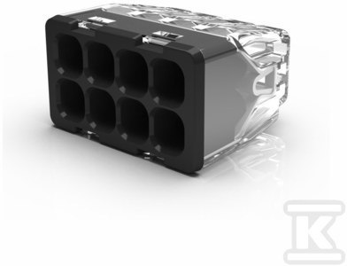 SZYBKOZŁĄCZKA MINI X8,DRUT,0,2-2,5MM2 SZYBKOZŁĄCZKA MINI X8,DRUT,0,2-2,5MM2