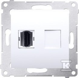 GN.HDMI MOD.BIAŁE SIMON54