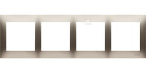 RAM.4-KR.IP20/44 ZŁOTY MAT SIMON54