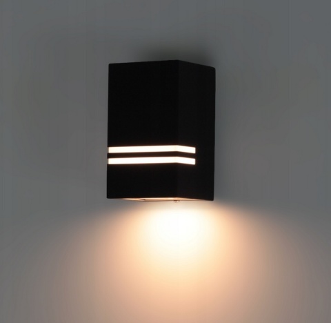 Lampa ogrodowa LED QUAZAR 11 GU10 IP44 KOBI ALUMINIUM CZARNA