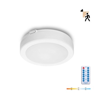 Plafon led nairos G2 12W 3CCT LX IP65 biały kobi premium