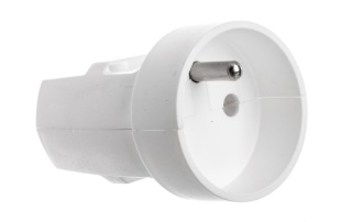 Gniazdo przenośne z/u 16A 250V białe G-10