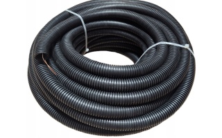 Peszel z pilotem 25/19 UV CZARNY 50m