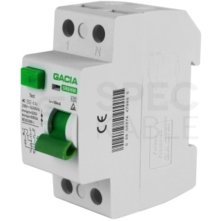 Wyłącznik różnicowy RCD 1-faz 25A 30mA GACIA
