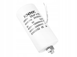 Kondensator silnikowy 35uF/450VAC z przewodem