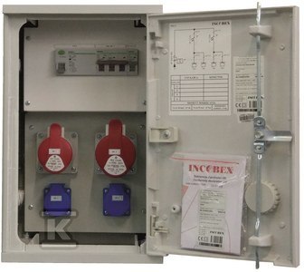 ROZDZIELNICA BUDOWLANA NA SŁUP RB2/2/KS