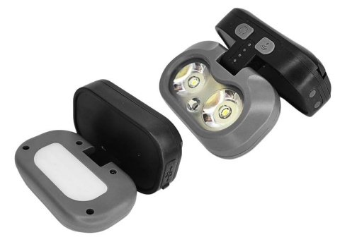 Latarka akumulatorowa czołowa V34 5W Open 450lm+s 0484 Dioled